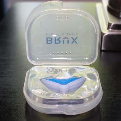 It can be created for upper or lower teeth. . Brux night guard